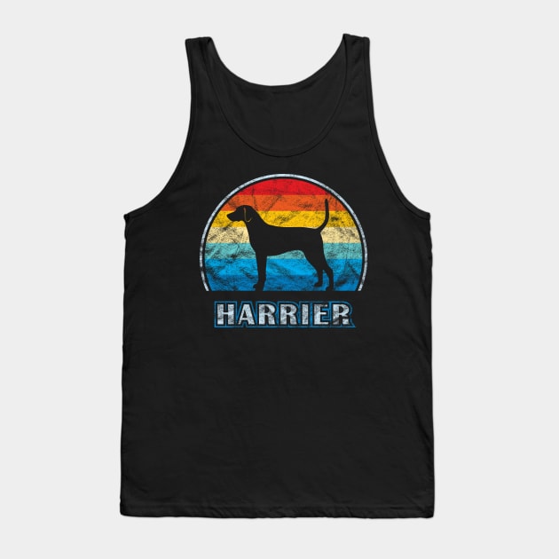 Harrier Vintage Design Dog Tank Top by millersye